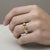 Citrine Solitaire Ring for Men Silver, Gold, Size 10 For Sale - Image 6 of 7