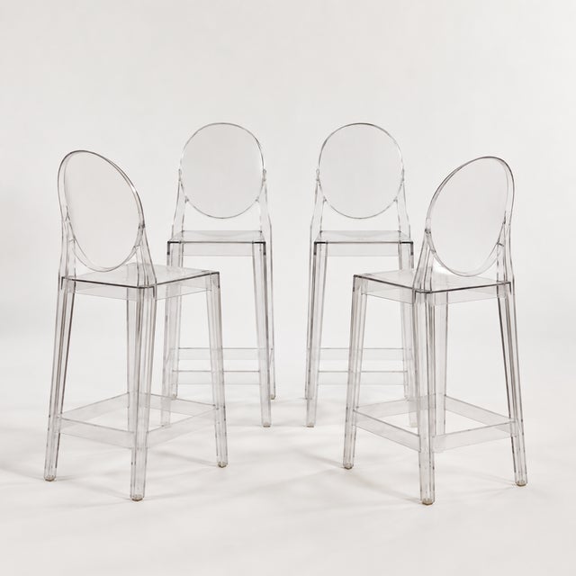 The Kartell “One More” Stool by Philippe Starck is a striking example of modern design distilled to its purest form....