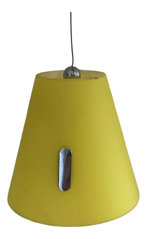 1970s Tre Italian Murano Glass Pendant Light Fixture