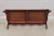 Vintage Carved Mahogany Triple Back Settee Bench For Sale - Image 14 of 15