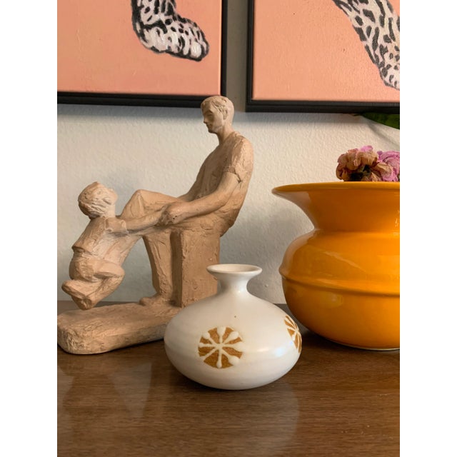 Metal Vintage 1960s Omc Japan Mini Bud Vase For Sale - Image 7 of 8