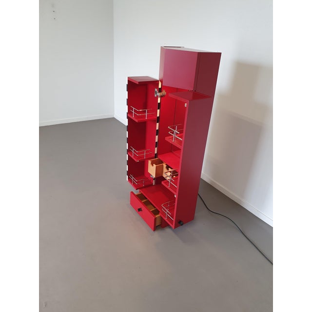 Bathroom Cabinet with Light and Mirror, Switzerland, 1990s For Sale - Image 9 of 14