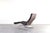 Black Bauhaus Model Fenix Chaise Lounge in Leather and Chrome by Sam Larsson for Dux, 1960s For Sale - Image 8 of 17