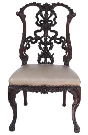 19th C. English Chinese Chippendale Chair