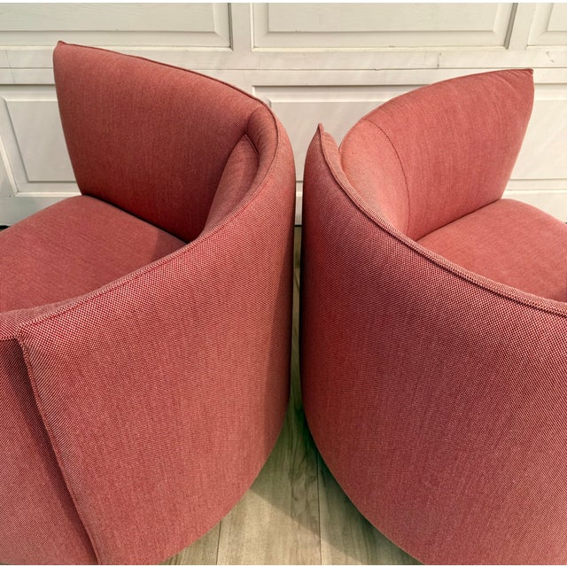 Pair of Philippe Nigro Hémicycle Armchairs for Ligne Roset For Sale - Image 15 of 18