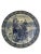 Ceramic Vintage Large Delft Boch Blue and White Plate With Carriage Scene For Sale - Image 7 of 7
