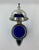Austrian Vintage Cobalt Blue Glass Jug For Sale In Miami - Image 6 of 11