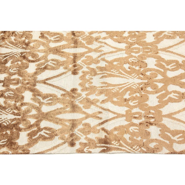 Traditional Inspired Fragment Rug in Brown and Gray by Doris Leslie Blau For Sale - Image 4 of 8
