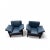Team Lounge Chairs in Leather from Wellis, 1980s, Set of 2 For Sale - Image 7 of 7