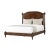 Wood Classical Polished Queen Size Bed For Sale - Image 7 of 7