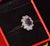 Gia Certified 3.15ct No-Heat Purple Pink Sapphire & Diamond 18k Gold Halo Ring, Size 6.5 For Sale - Image 15 of 18