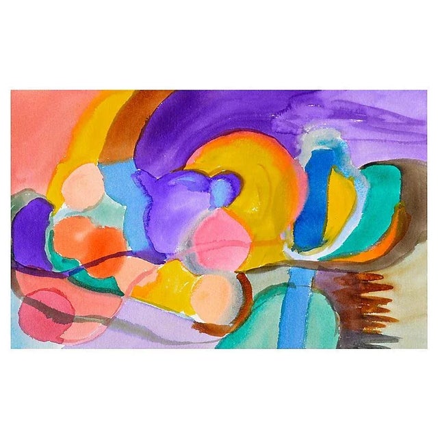 Abstract still life by Les (Leslie Luverne) Anderson (American, 1928-2009). From the estate of Les Anderson in Monterey,...