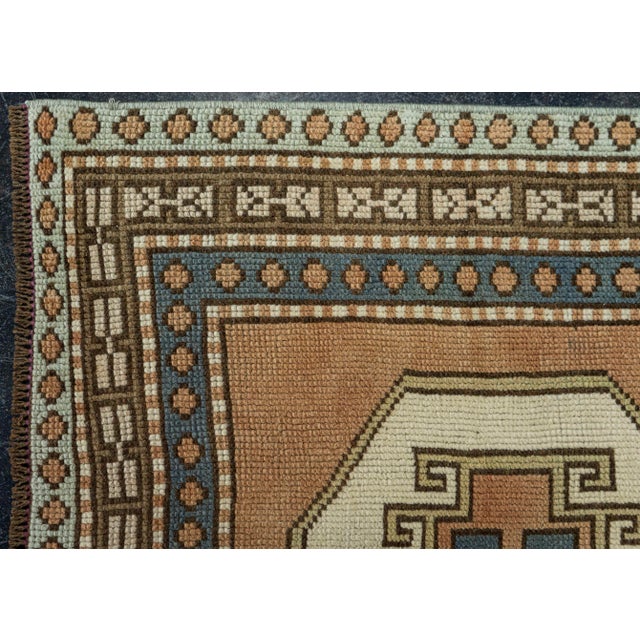Early 21st Century Turkish Vintage Rug 3'6" x 5'7" #20556 For Sale - Image 5 of 8