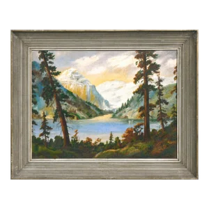 Pacific Northwest Landscape of Lake Louise in Banff National Park