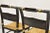 Late 19th Century Antique Hitchcock Black and Gold Harvest Stencil Rush Side Chairs - a Pair For Sale - Image 10 of 11