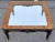 Drexel Heritage Et Cetera Ebonized Hand Painted Burlwood Chinoiserie Coffee Table With Glass Insert Top For Sale - Image 9 of 12