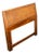 Mid Century Modern Headboard Bed Frame Twin Size Founders Cane Attributed to Jack Cartwright For Sale