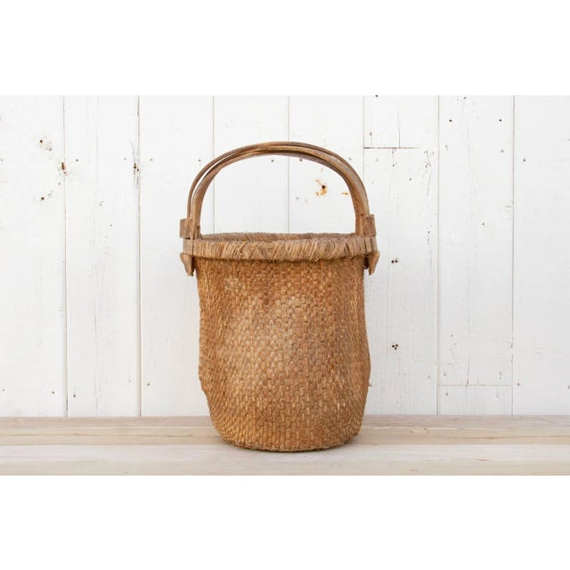 Country Woven Fruit Basket For Sale - Image 11 of 11
