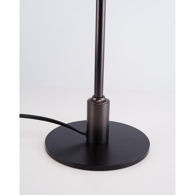 Louis Poulsen Model Ph 3½-2½ Table Lamp in Yellow Metal and Burnished Brass by Poul Henningsen for Louis Poulsen For Sale - Image 4 of 10