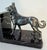 Art Deco French Bookends with Wolf Dogs in Silver Patinated Metal, 1930s, Set of 2 For Sale - Image 6 of 9