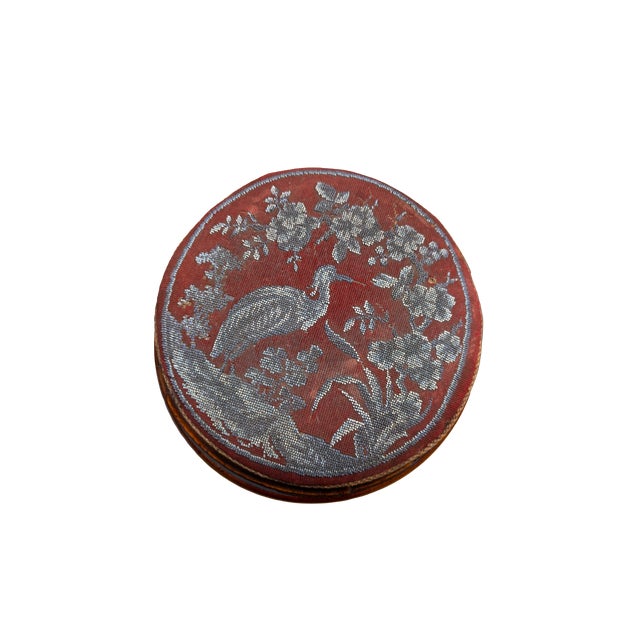 Pair of Mid 19th Century Victorian Beaded Footstools For Sale - Image 4 of 5