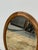 Transitional Oak Wood Framed Wall Mirror, Late 20th Century For Sale - Image 3 of 12