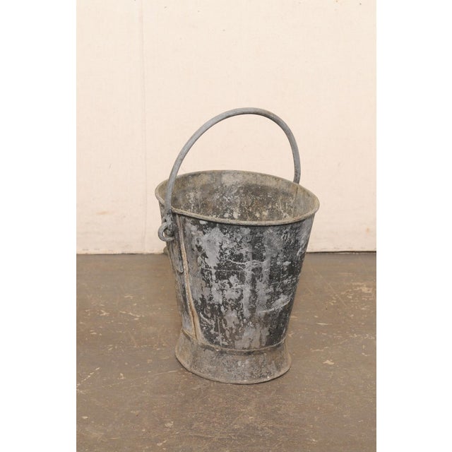 Antique French Oval Harvest or Water Bucket For Sale - Image 9 of 12