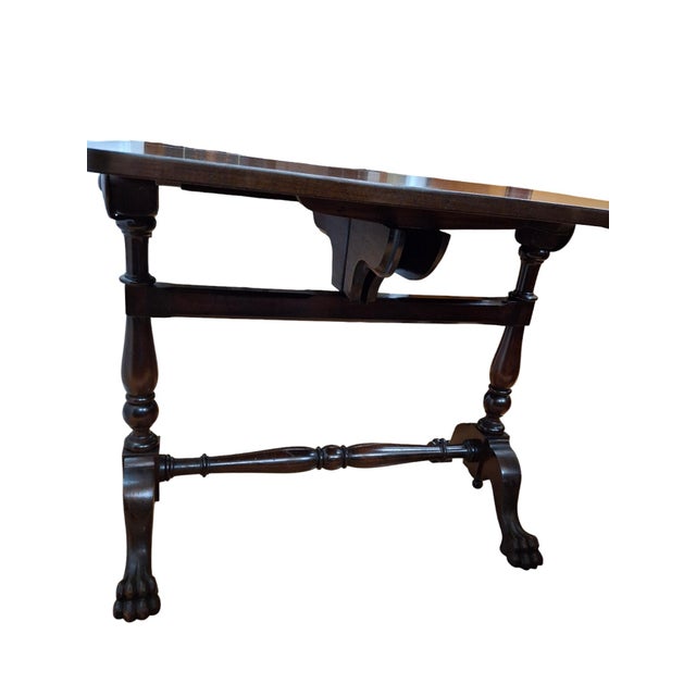 Wood Victorian Mahogany Sutherland Table For Sale - Image 7 of 10