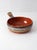 Mexican Mid 20th Century Mexican Pottery Hand-Painted Terracotta Handled Serving Dish For Sale - Image 3 of 14