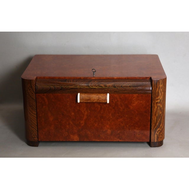 Wood Vintage Art Deco Box, 1920s For Sale - Image 7 of 11