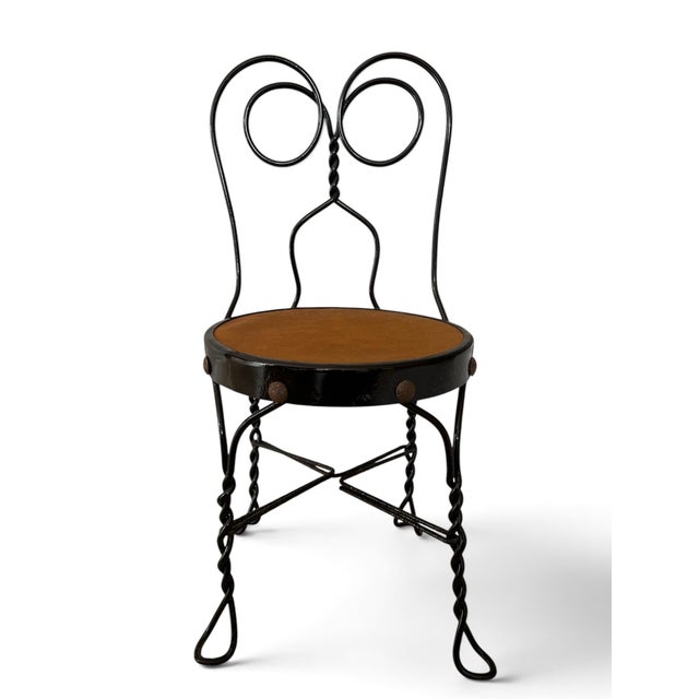 ▪ OVERVIEW ▪ Bring timeless, nostalgic charm to your home with this authentic antique children's ice cream parlor chair....