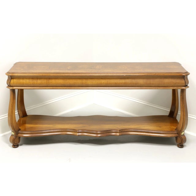 Gordons Inc. Gordon's Late 20th Century Oak Transitional Console Sofa Table For Sale - Image 4 of 13