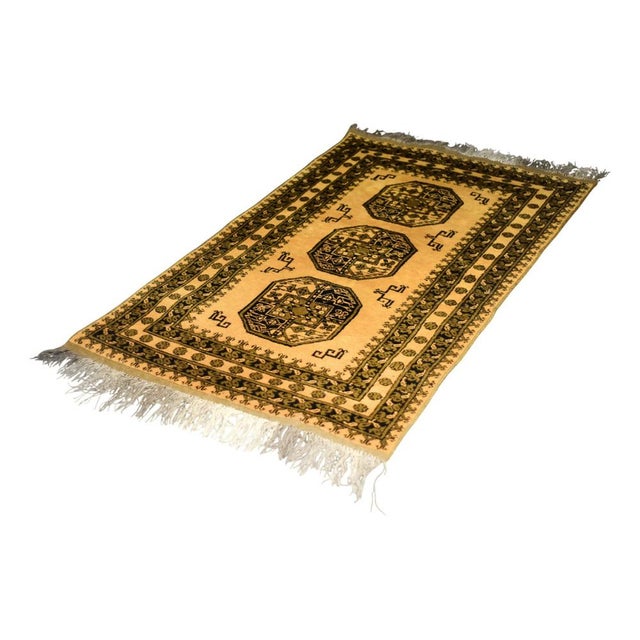 Vintage Hand-Woven Ersari Rug, 1930s For Sale - Image 18 of 18