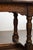 English 19th Century English Oak Table with Carved Apron and Turned Legs For Sale - Image 3 of 12