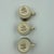 English Set of 3 Vintage Royal Staffordshire "Tonquin" Demitasse Cups by Clarice Cliff For Sale - Image 3 of 9