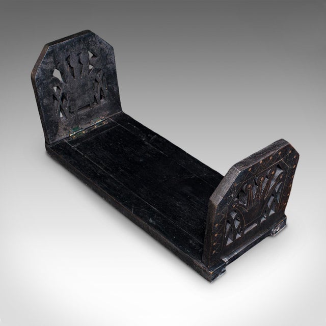 Black Antique Extending Book Slide, English, Ebonised, Novel Rest, Victorian, c.1870 For Sale - Image 8 of 10