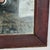Antique Primitive Distressed Wall Mirror in Wood Frame With Peeking Color For Sale In New York - Image 6 of 10