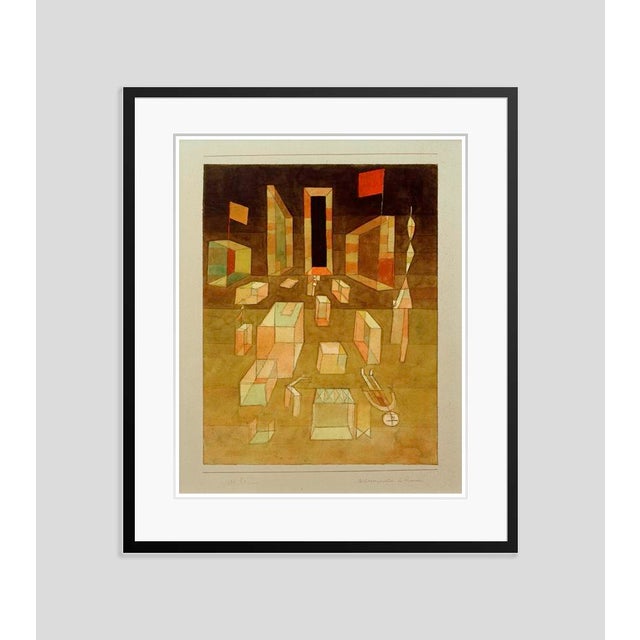 Non Compostion In Space Nichtkomponiertes im Raum, 1929. Klee, Paul; 1879–1940. Aquarell, Feder, Kreide, Bleistift auf...