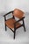 Mid-Century Scandinavian Modern Mahogany Office Chair, 1960s For Sale - Image 10 of 16