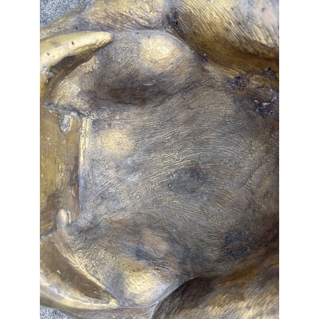 Vintage Bronze Monkey Sculpture For Sale - Image 11 of 11