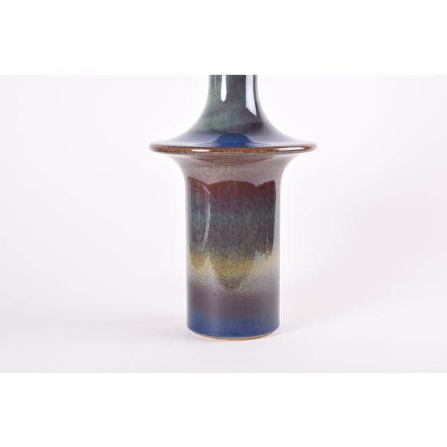 Textile Danish Sculptural UFO-Shaped Table Lamp from Søholm, 1960s For Sale - Image 7 of 14