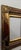 Ornate Red and Antique Gold Gilt Wood Picture Frame With Baroque-Style Relief For Sale - Image 11 of 12