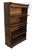 Antique Quarter Sawn Oak Barrister Bookcase 4 Stack Mission Lawyer Bookcase C1900 For Sale - Image 4 of 18