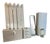 Space Age Quadro Hallway Set with Wardrobe and Sideboard by Schönbuch, 1970s, Set of 9 For Sale