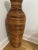 Wood Vintage Crespi Style Large Pencil Reed Floor Vase For Sale - Image 7 of 8
