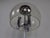 Glass and Chrome-Plated Ball Table Lamp, Italy, 1960s For Sale - Image 14 of 16