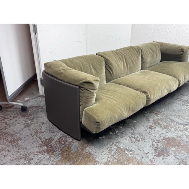 Tito Agnoli for Poltrona Frau La Capanelle Sofa For Sale In San Francisco - Image 6 of 12