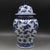 Chinese Antique Chinese Ceramic Pot Qing Dynasty Kangxi Marked Blue and White Porcelain Ginger Jar Hand Painted Double Dragon Playing With Pearl Pattern For Sale - Image 3 of 9