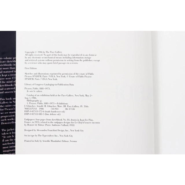 Modern Je Suis Le Cahier, the Sketchbooks of Picasso For Sale - Image 3 of 5