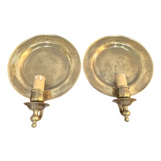 Vintage Bronze Wall Lights from Ari KV 1500, 1920s, Set of 2 For Sale